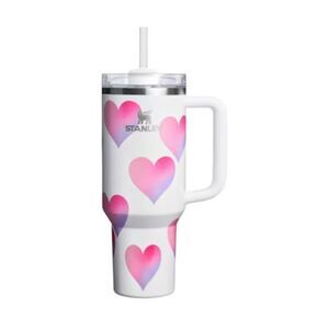 Stanley Valentine's Day Flowstate Quencher Tumbler Frost Heart Gradient 40oz NWT
